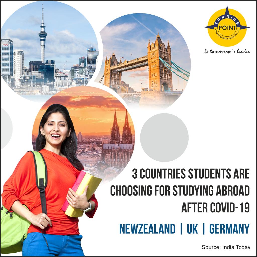 Three countries students are opting for studying abroad after COVID 19